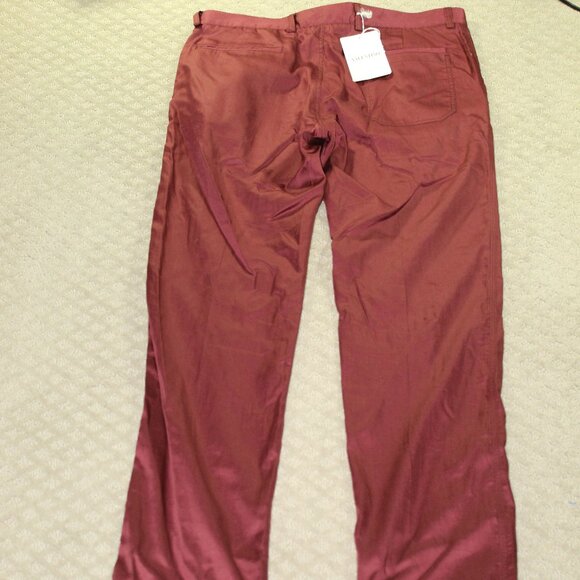NWT Authentic Valentino Spa Women's Size US 14 Straight Leg 5-Pocket Pintucked - Picture 2 of 12